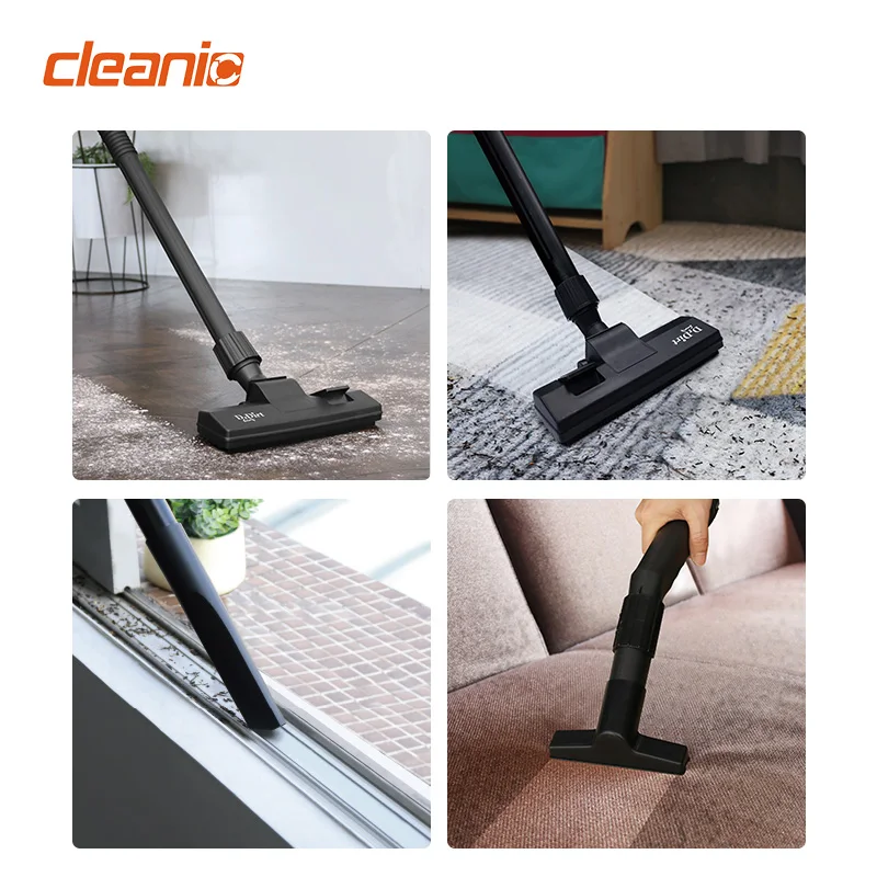 Powerful 10L plastic barrel professional home silent dry cleaning vacuum cleaner for mattress dust mite removal