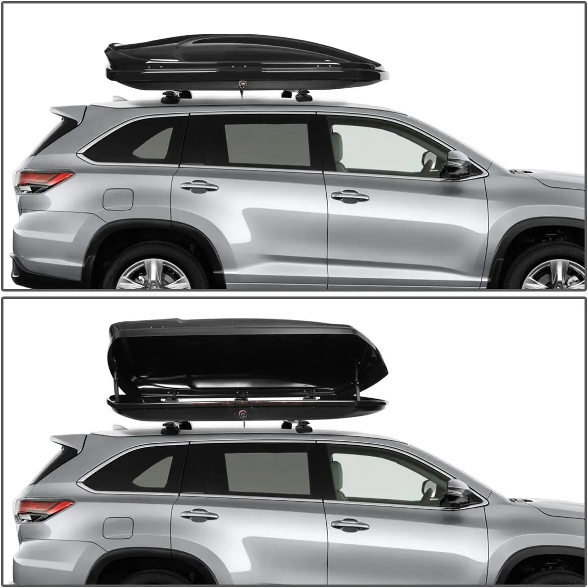 SUV Universal Rooftop Cargo Carrier Car Roof Rack Basket Cargo Box Car Rooftop Box