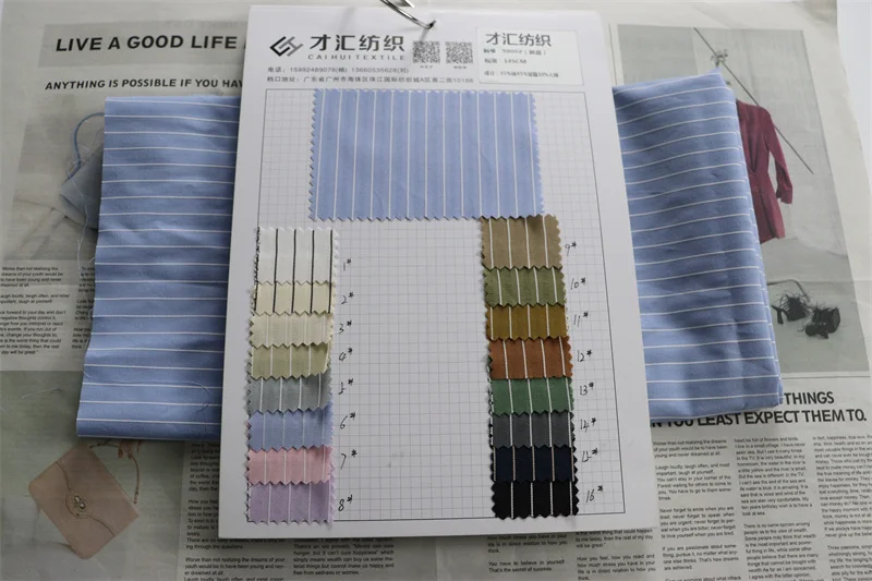 Quality Guarantee Stripe Woven 45% Polyester Fiber From China Wholesale With Affordable Price