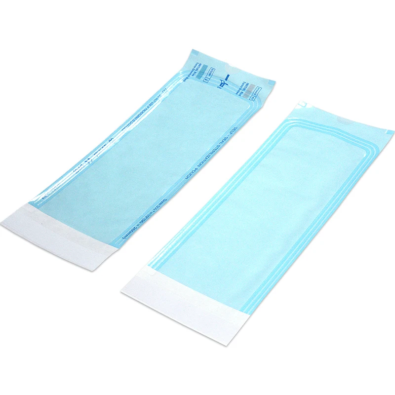 Disposable Self sealing sterilization pouch with ISO13485 standard for Medical ETO & STEAM