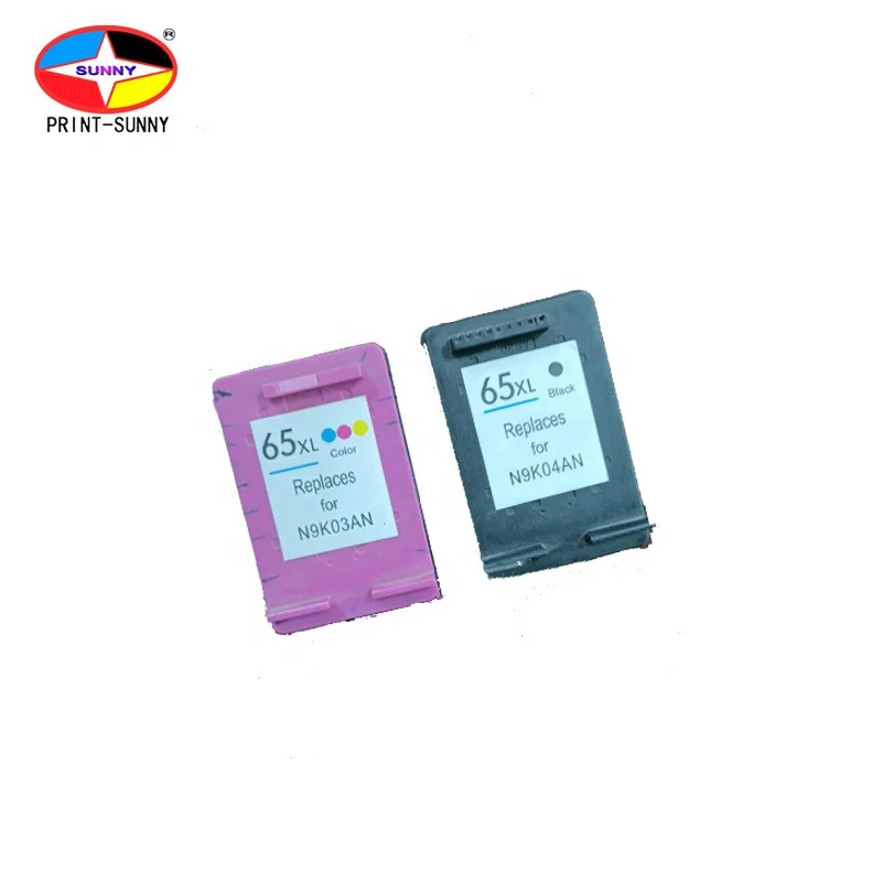 Factory Sale For HP65XL 65 XL Premium Black  Color Inkjet Ink Cartridge for HP65 For HP Deskjet 2000 3723 3755 2600 Printer