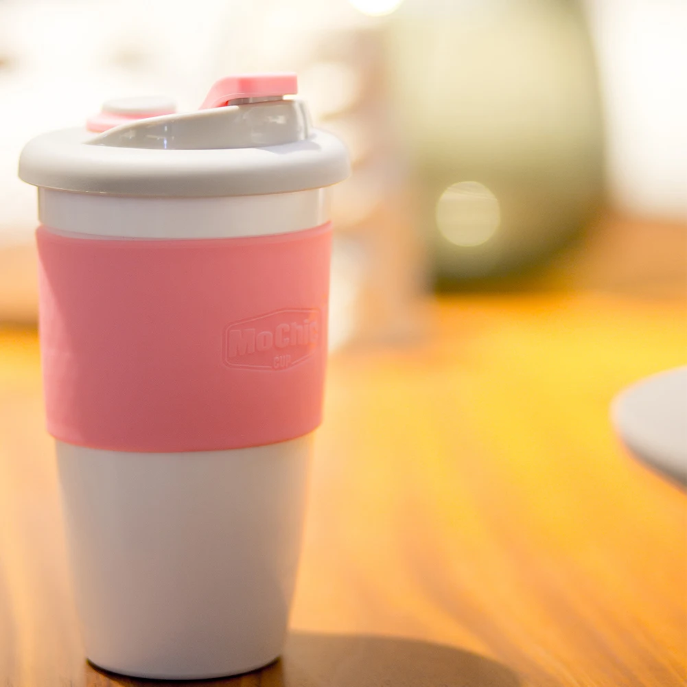 
Eco-Friendly 16Oz Reusable Plastic Polylactic Acid Coffee Cup Mugs With Lid 