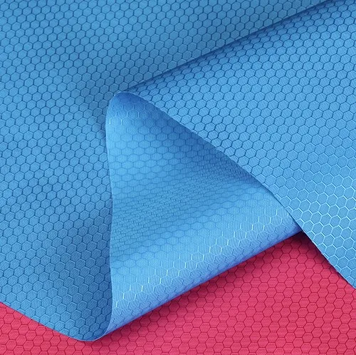 210D honeycomb oxford fabric with PU coated for bags
