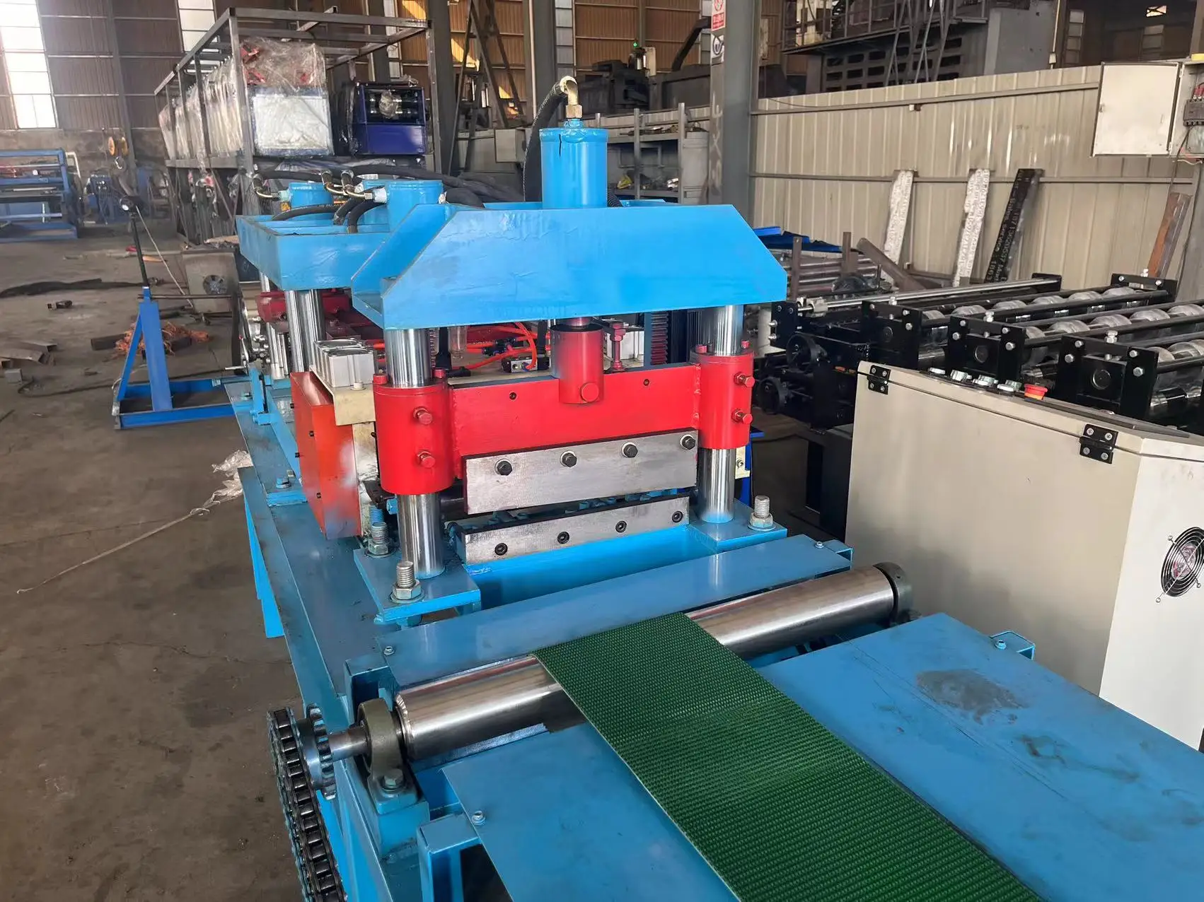 Роликовые ставни дверная рама рулонная машина для изготовления дверных ящиков металлическая