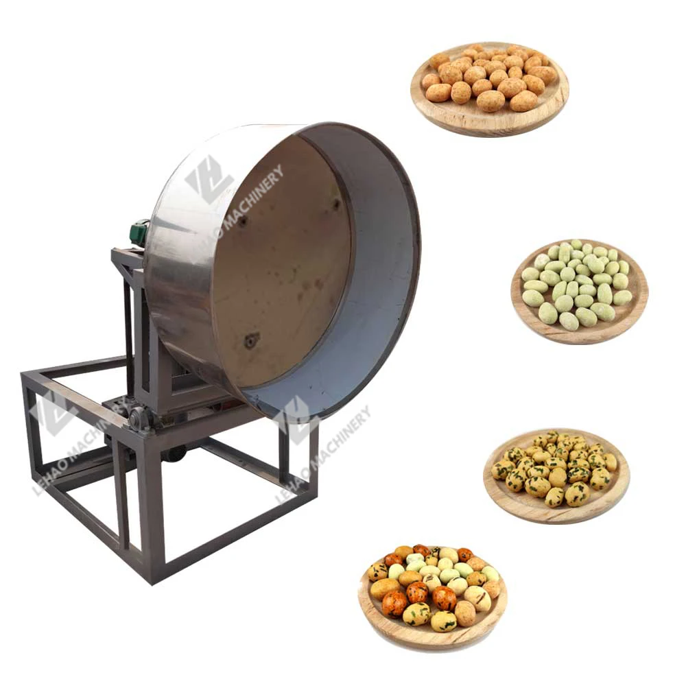 Factory hot sale low price high quality and performance chocolate flour coating peanut panning machine