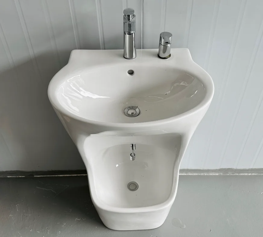 LZ-Hwa.Vic Hand And Foot Design Simple Washing Basin Sink For Muslim Wudumate Bathroom Basins Ceramic Foot Wash Wudu Basin Sink