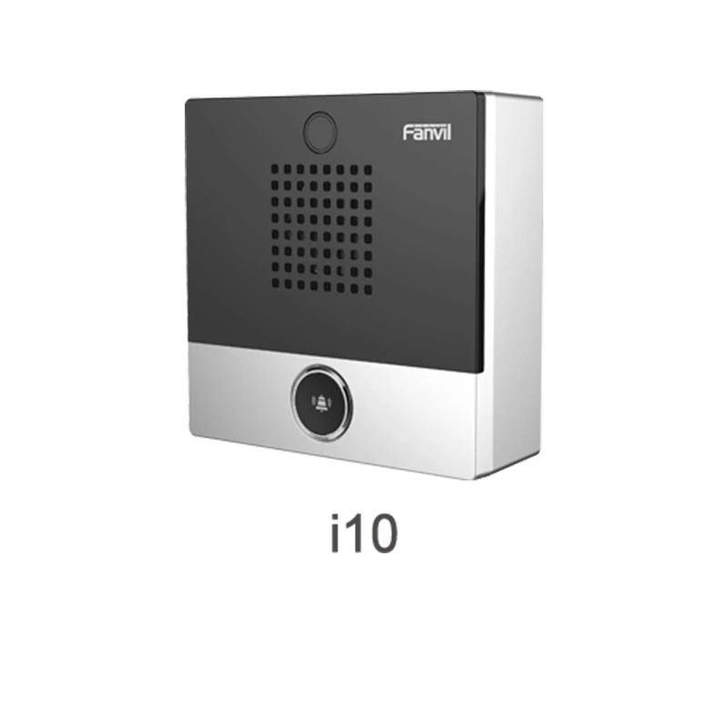  Мини-видеодомофон i10V 2 SIP-линии HD-видео и HD-аудио для помещений с водонепроницаемостью IP54