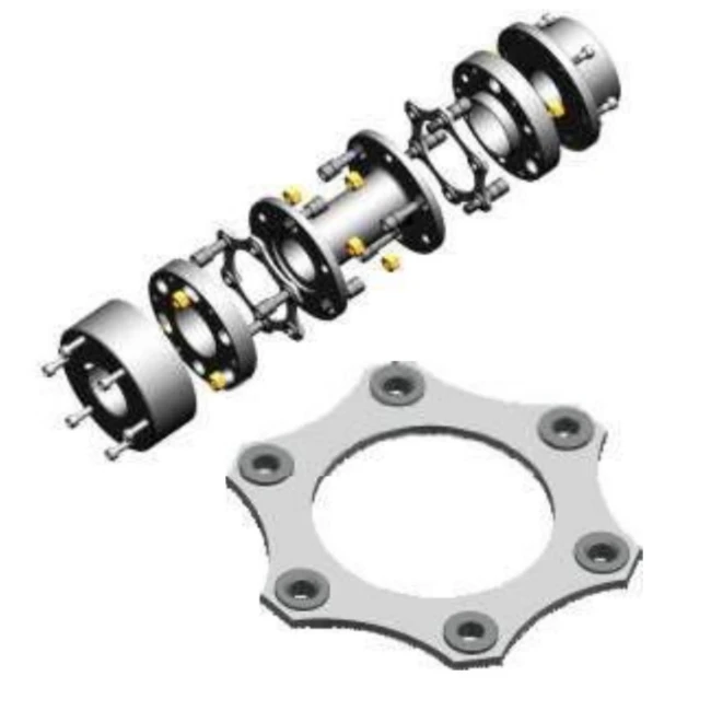 EPT customized stainless steel machining Diaphragm Coupling,customized types of shaft couplings