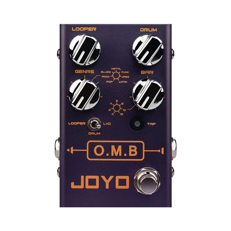 Электрогитара JOYO с одним эффектом R-06 O.M.B драм-машиной LOOPER готовый к съемке записью петли