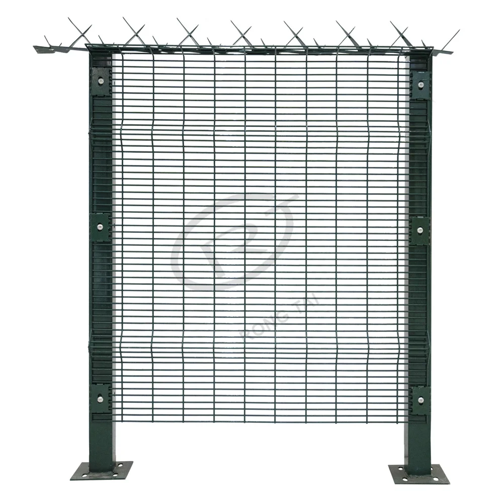 high security anti-climb mesh 358 clearvu fence