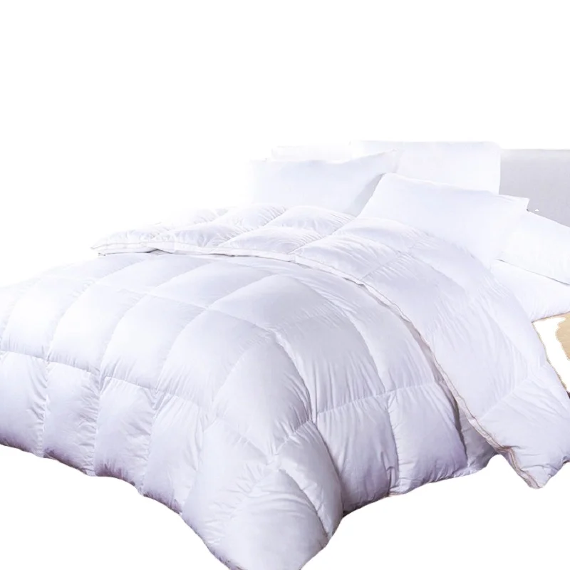 Luxury Goose Down Comforter Queen Size All Season Cover Comforter