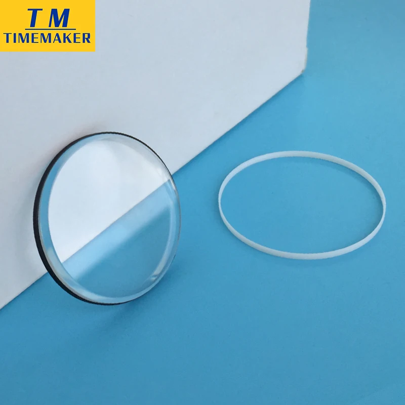 Black Gasket for Seiko brand front crystal gasket High Quality watch glass Plastic washer Parts
