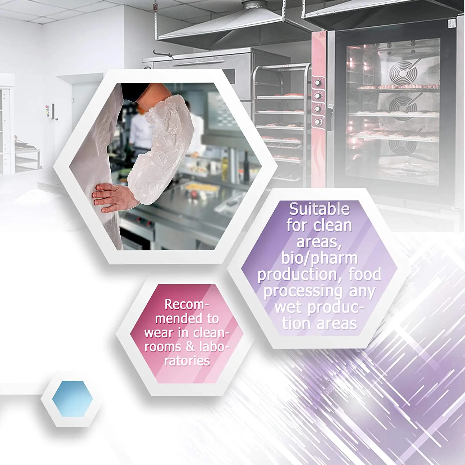 Disposable sleeves hand-made disposable  surgical doctor use arm sleeve uv protection