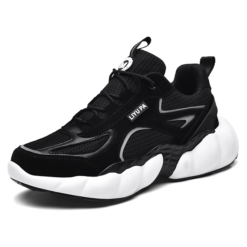 
Chaussure Sport Homme Mens Chunky Sneakers Light Weight Light Reflective High Fashion Christmas Style Hotsale for Mens Shoes 