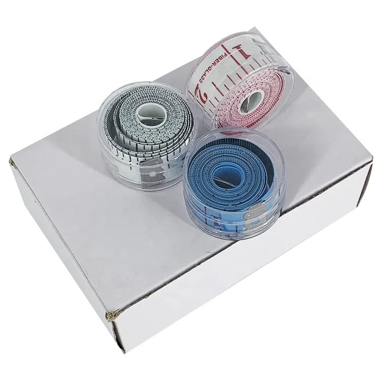 Made in China Fibreglass Measuring Tape 150cm & 60' for Sewing Tailor Cloth Ruler Single Packed inside Plastic Box# KH020