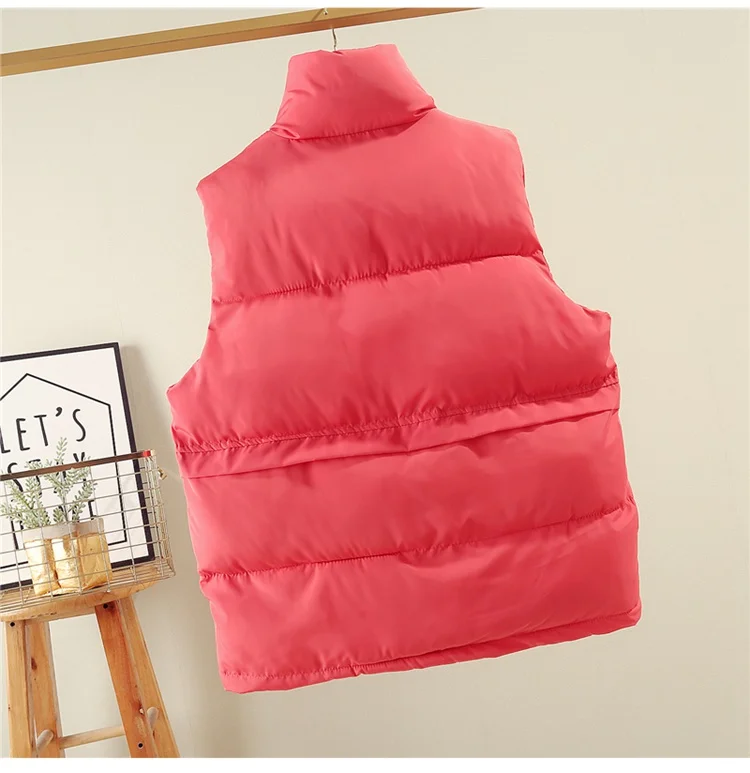 Модный простой дизайнерский женский зимний пуховой жилет для девушек, оптовая продажа, Женская куртка без рукавов по заводской цене, одежда