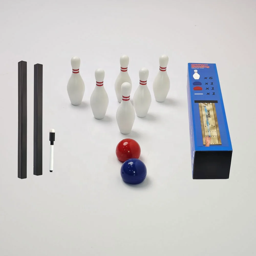 GF Factory Custom Portable Adults Kids Families Schools Mini Table Shuffleboard Curling Bowling Tabletop Games