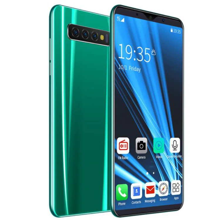 2021 Лидер продаж s10 + разблокированная 8 16 Мп ядро Двойная сим карта 4G 64G Дешевые смартфон 5 дюймов Android 0 мобильных