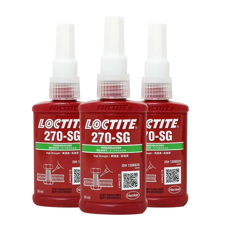 original  Loctite 270-SG 50ml  green  liquid Anaerobic   super glue Threadlockers for threadlocking