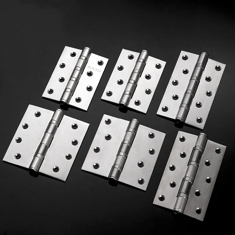 Customized glass door pivot hinges of various sizes, stainless steel adjustable door concealed door and window hinges