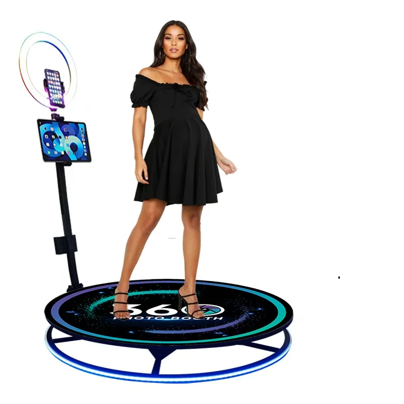 68cm 80 cm 100cm 115cm Dropshipping Slow Motion Video 360 Spinner 360 Degree Magic ipad Photo Booth Car Photobooth