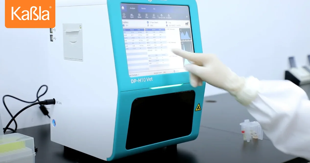Dymind DP-H10 VET Automated 3 Part Veterinary hematology analyzer Dymind DP-H10 Vet 3DIFF + CRP POCT