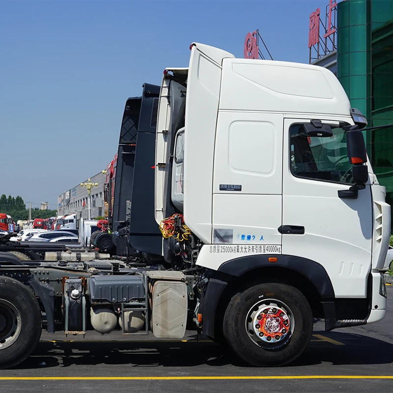 China Low Price Diesel Power 6*4 Euro2 371hp 375HP Sinotruk Howo 7 Tractor Head Trucks