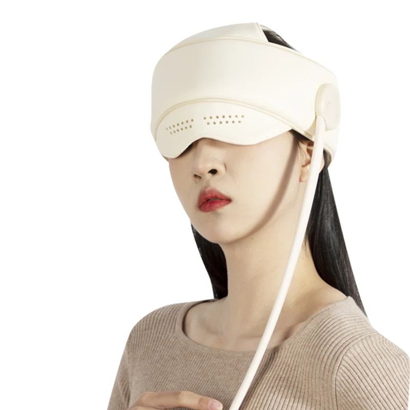 2024 New Creative Sleep Aid Head Eye Massager With Air Pressure Heating Pain Relief Relaxing Apparatusma Massage At Home