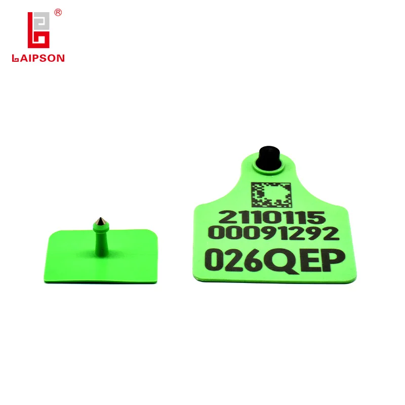 TPU New 890-960Mhz Tamperproof UHF RFID cow cattle ear tag for farm