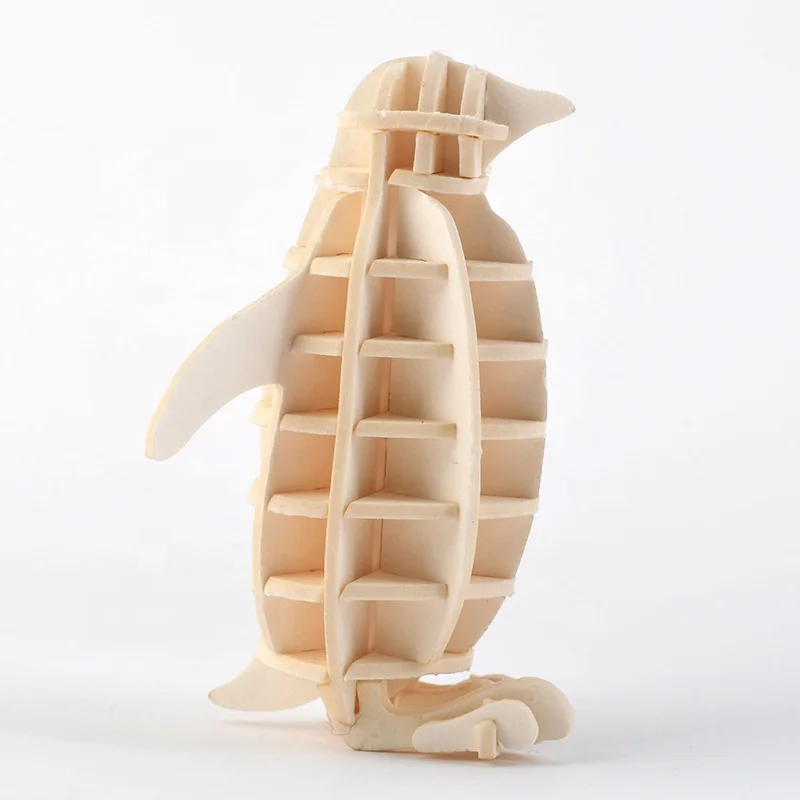 Factory Wholesale 3d Paper Ocean Animal Model Puzzle ODM OEM New DIY Paper Model Puzzle Set Kid Handicraft Early Educational Toy