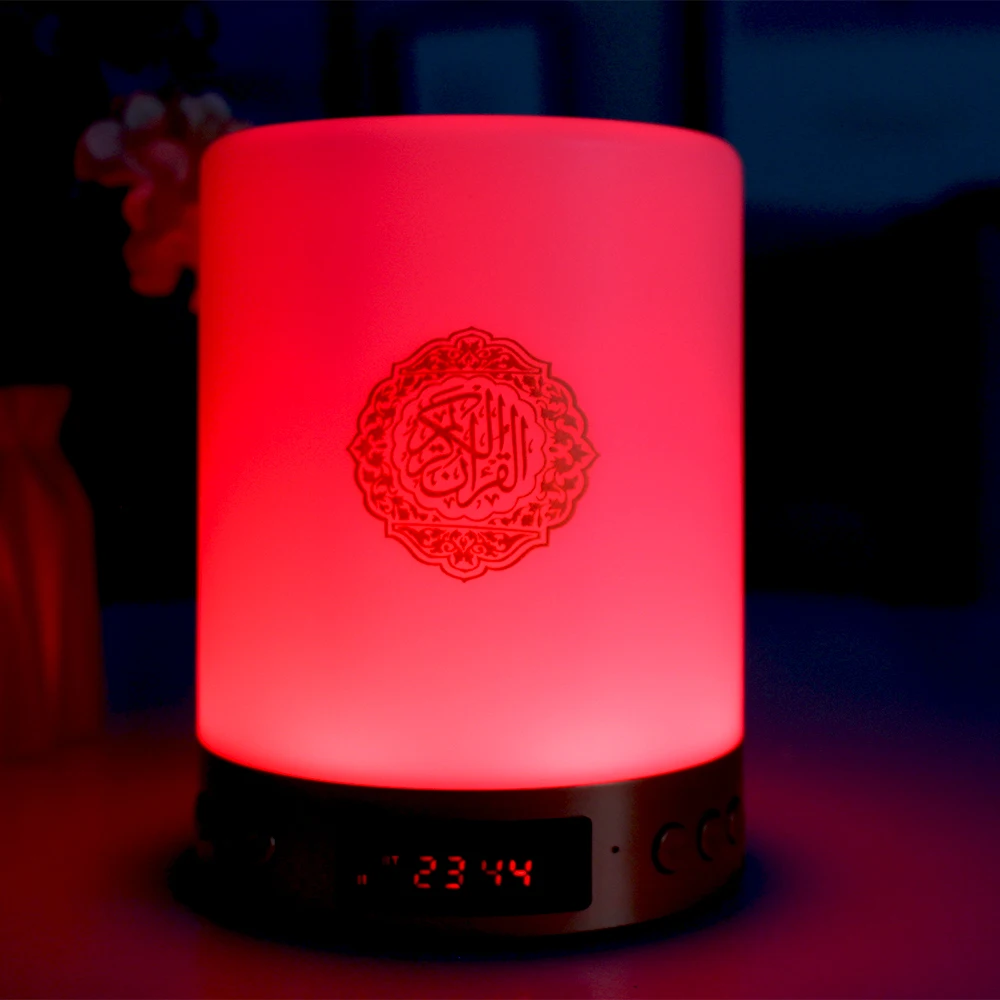 
Часы azan, светодиодная Сенсорная лампа, динамик Корана для Рамадана, подарок, проигрыватель Корана 