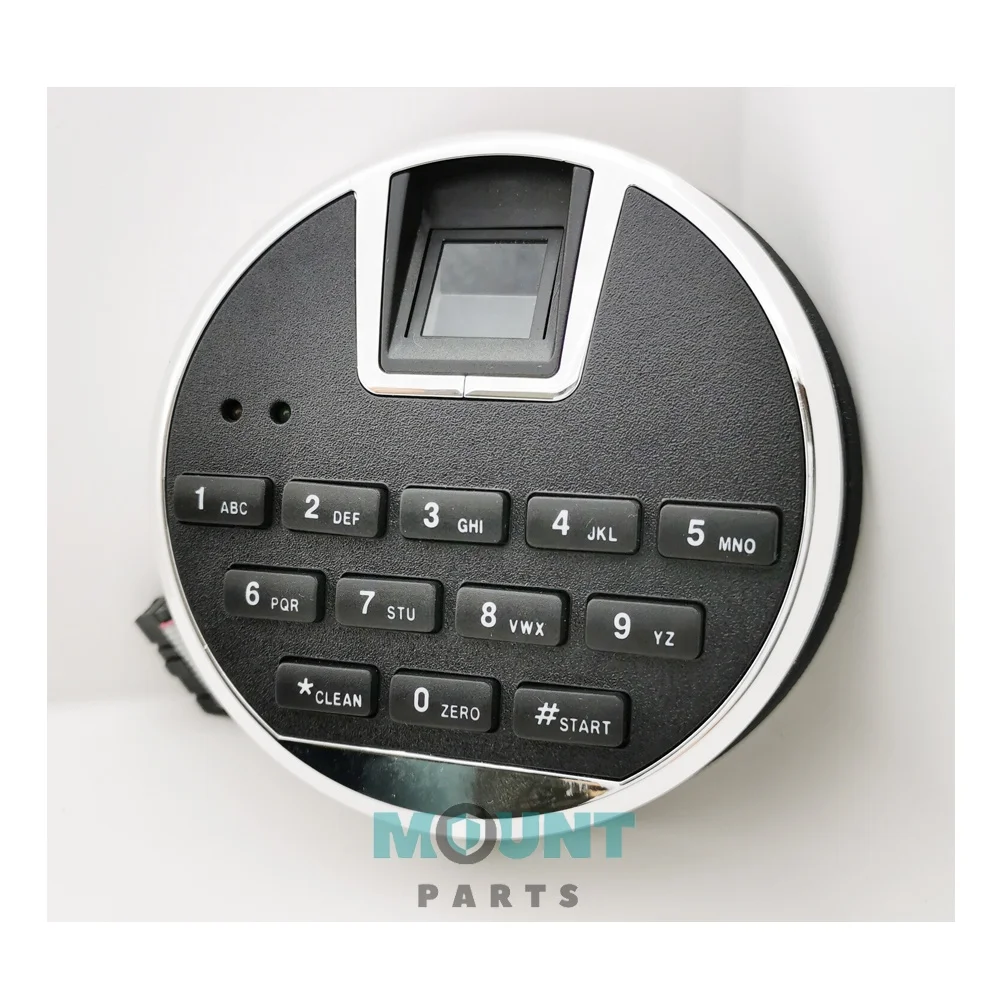 Password and Fingerprint Access Digital Lock for Safes with Magnetic Solenoid Bolt and parts