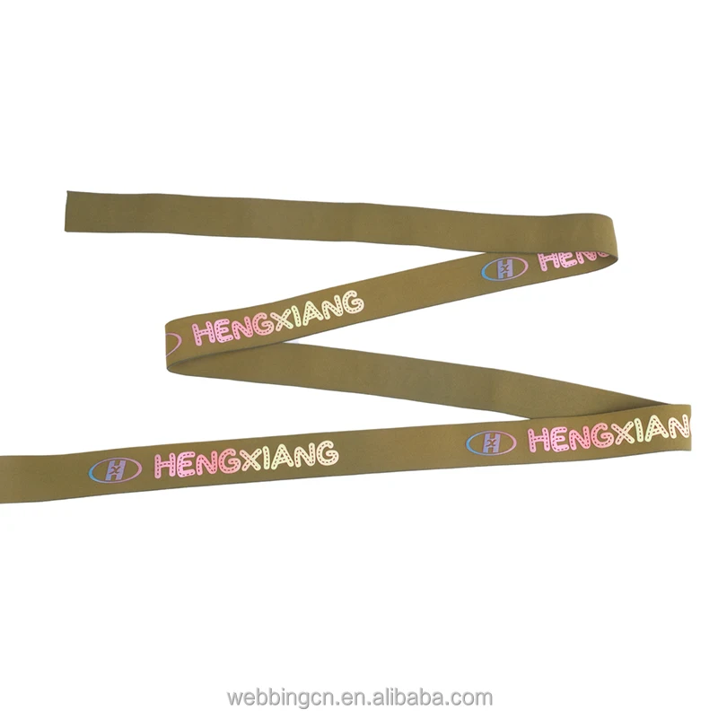 
Wholesale Custom Spandex Nylon Soft Matte Webbing Polyester Band Elastic Garment Fabric Belts 