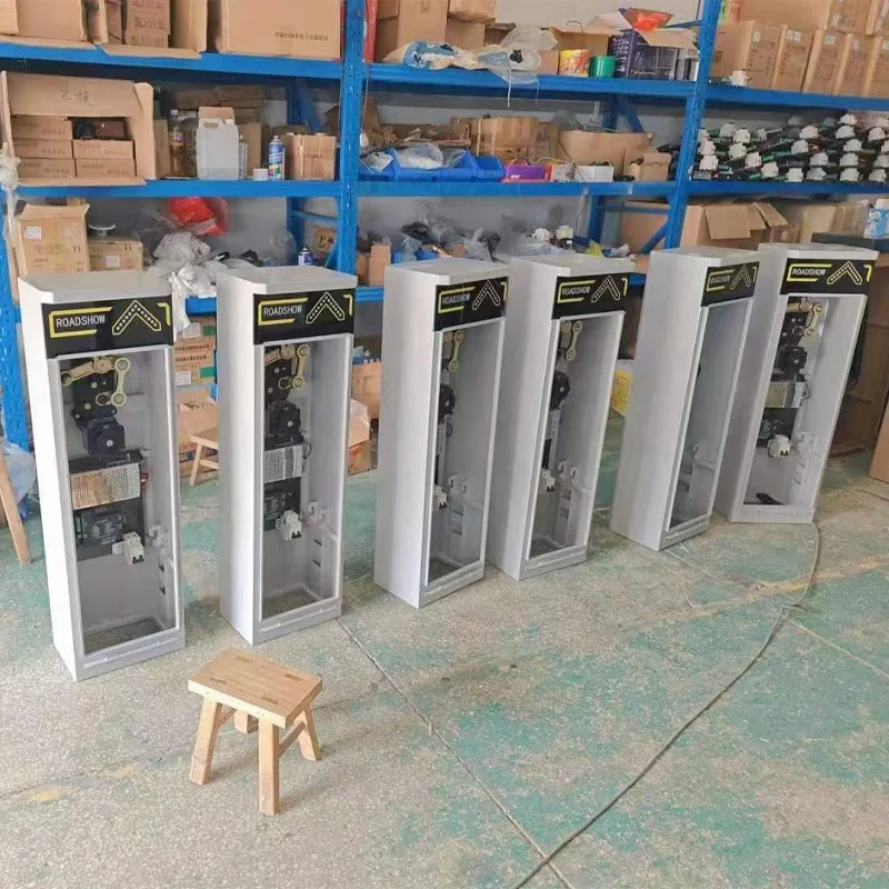 Remote Control Traffic Boom Barrier Gate Automatic Parking Car Park System With Camera