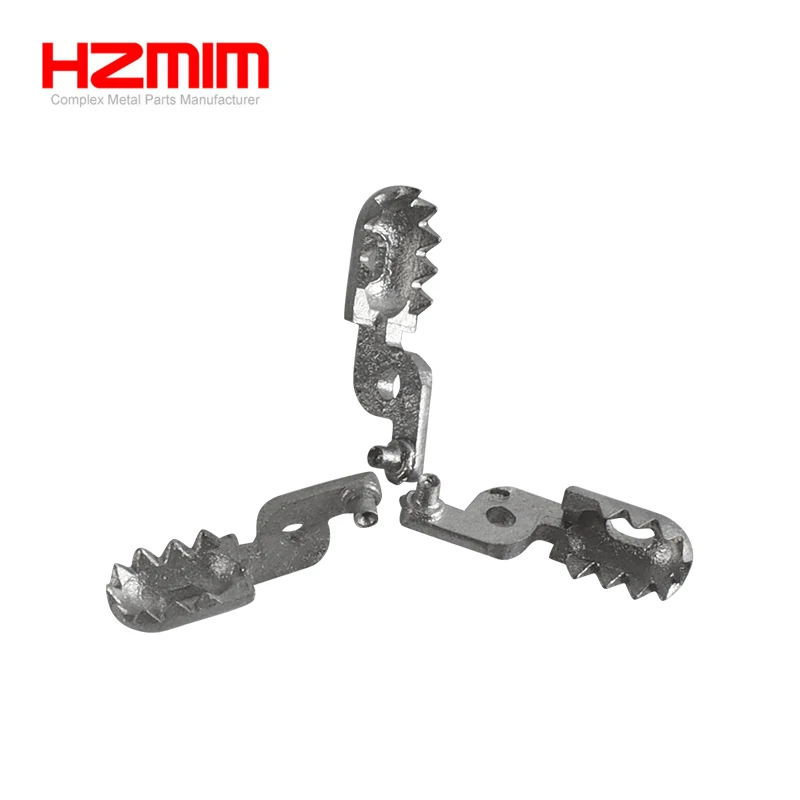 metal injection molding disposable toothed biopsy forceps jaws