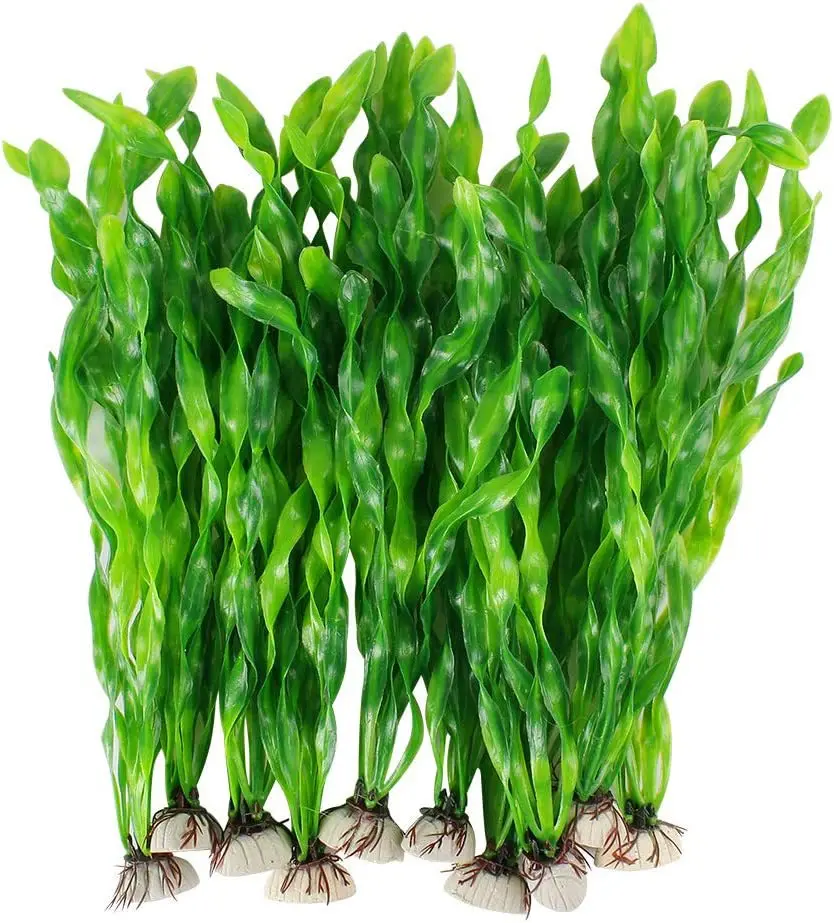 landscaping plastic kelp grass Seaweed Water Plants Aquarium Plastic Fish Tank Plant Decorations