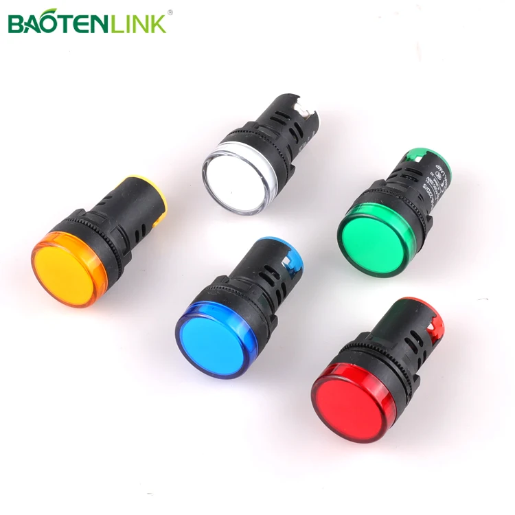  Hot Sale Electronic Components Industrial Machine Cabinet Signal Led Red Undicator
