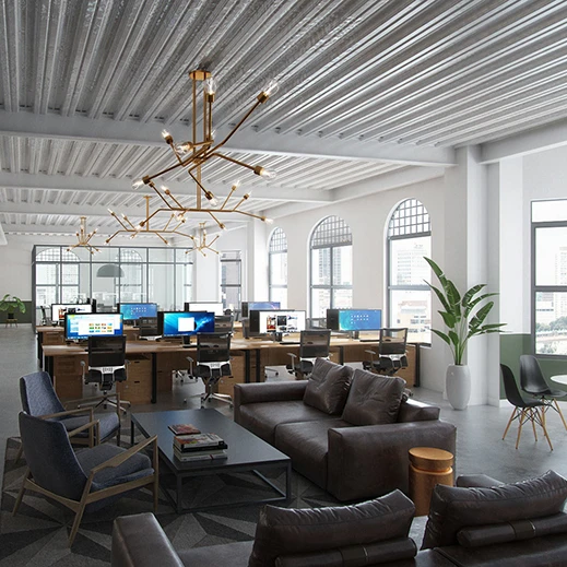 Хит продаж, современное здание, 3D анимационный сервис, дизайн интерьера Кофейни от Architects