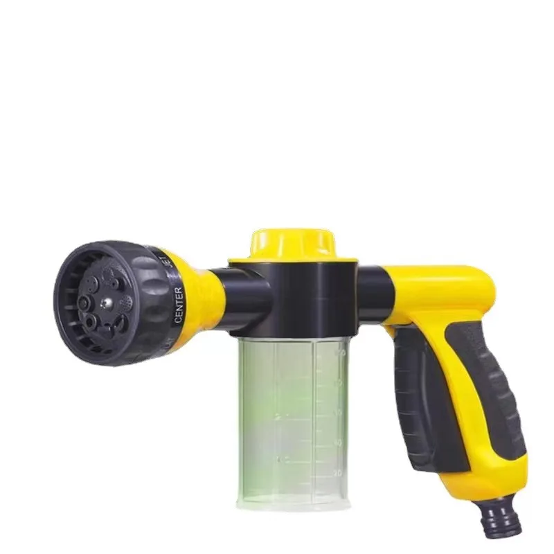 Car Soap Spray  Spring Flexible Nozzle Leak Proof Handheld Garden Hose
