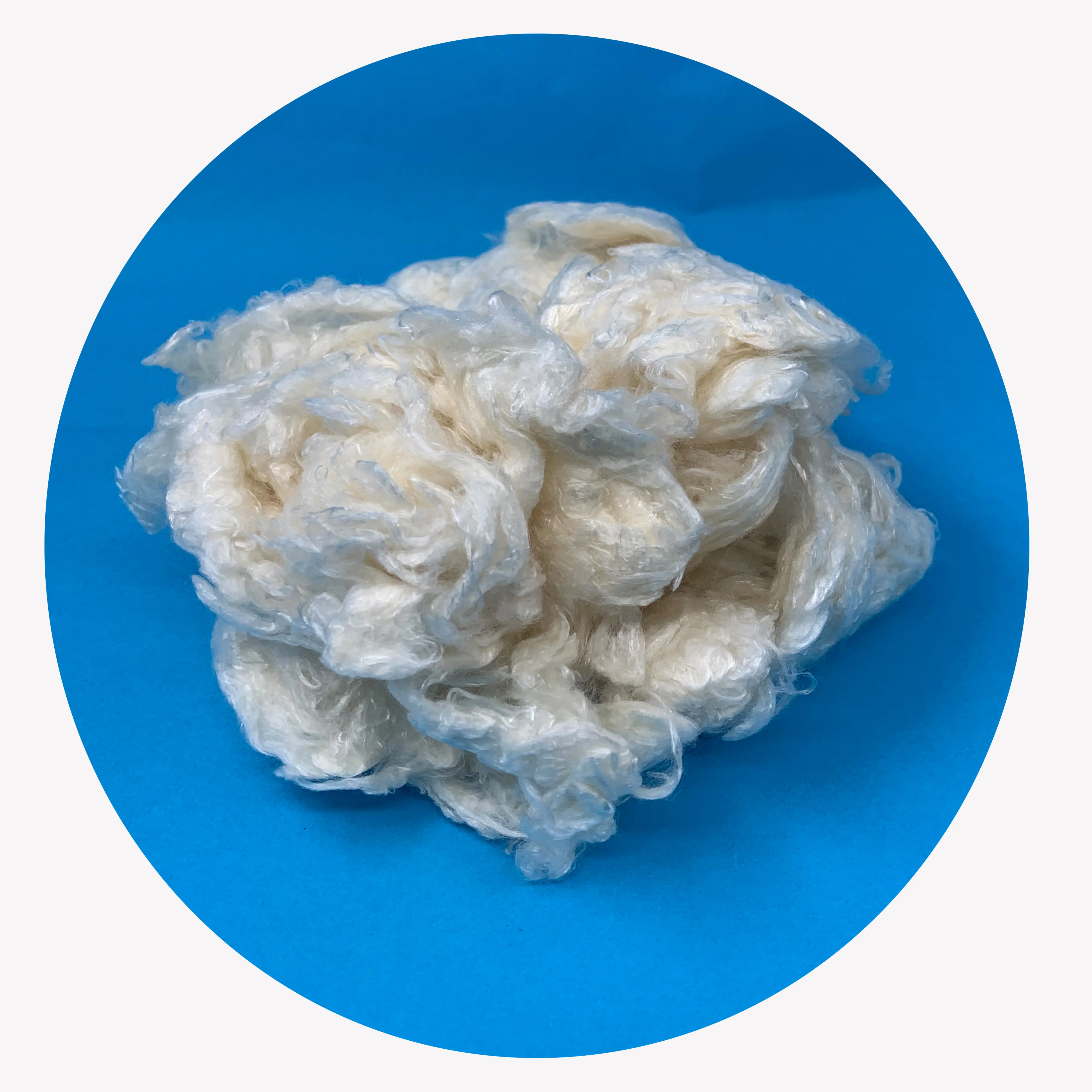 100% бамбуковое белое волокно 38/51/88 мм