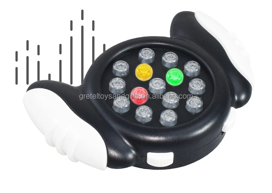 Gretel Memory Game Button 4 Buttons Handheld Light And Music Electronic Memory Game Educational Memory Quiz Toy For Kids