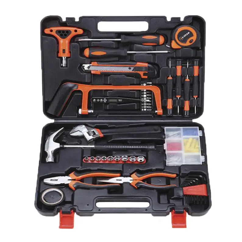 SKYHONE factory direct sale Factory hot sale Household Tools Sets Hardware Toolbox Wood working Electrician Tool Kit (1600624402024)