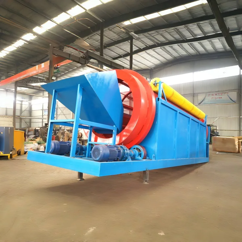 Factory mineral shaftless drum screen  stone granule sifter screening machine large trommel sand trommel sieve for sale