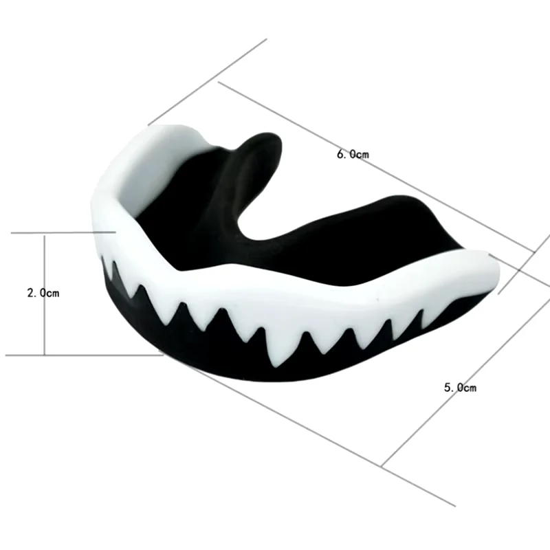 Custom Logo EVA Mouth Guard for Kids and Adults Teeth Protector for Sports like Rugby Football Martial Arts Thai Boxing