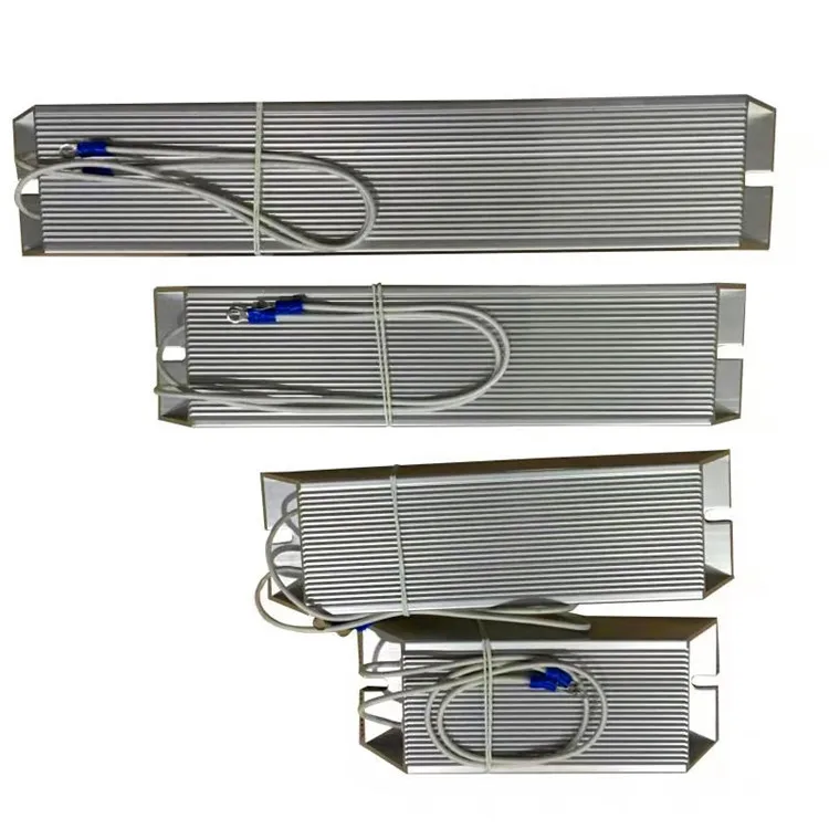 Power load Aluminum Housed wirewound braking resistor small size Aluminum Crust High Power wire wound Aluminum 100W