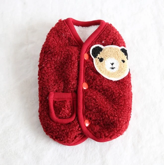 
Wholesale winter pet shop products clothing cheap dog vest for small dogs customized is welcome 