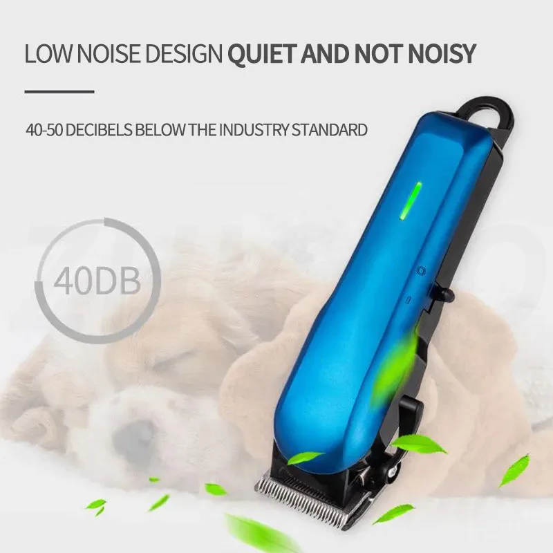 USB Rechargeable Electric Dog Clippers Pet Hair Cutters Kit Grooming Trimmer Professional Dog Hair clippers