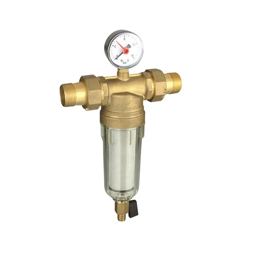 Brass Filter Valve Use For Floor Heating Systems Brass Filter Floor Heating Parts