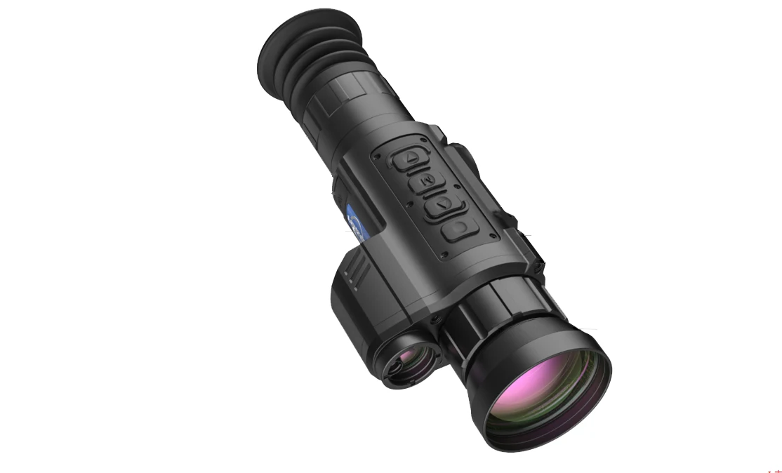 Новинка 12UM 50 мм 640x512 дальность обнаружения 2100 м прицел ночного видения охотничий прицел тепловизор прицел с дальномером