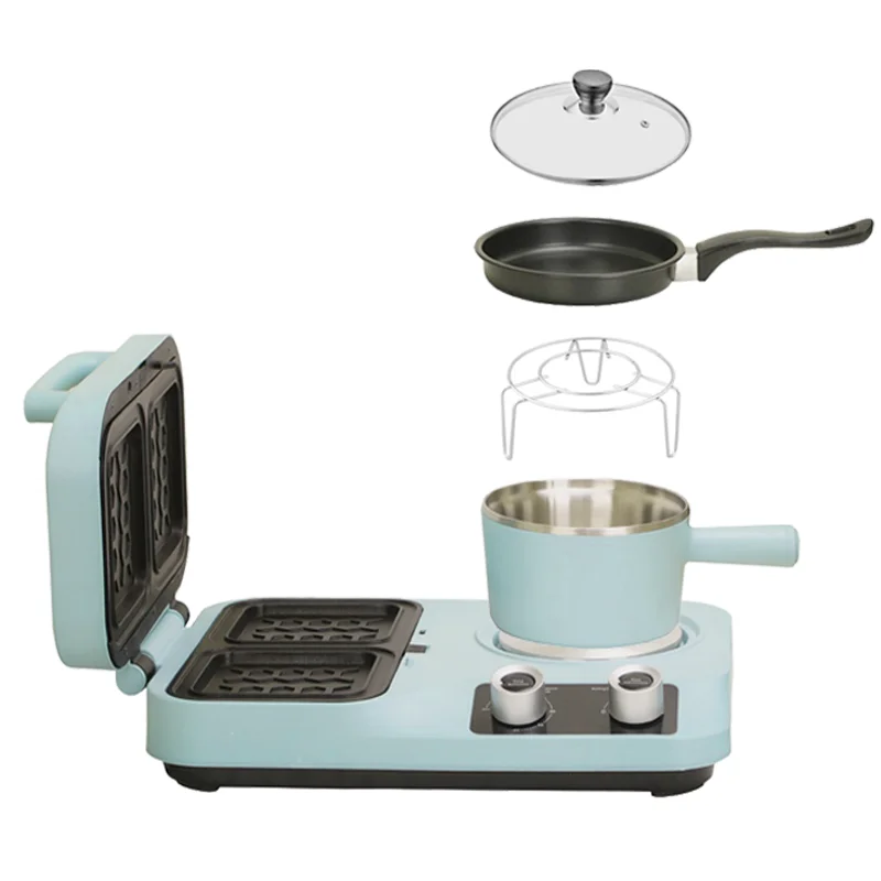 Wholesale 3 In 1 Sandwich Makers Mini Machine Grill Multi-Function Toaster Cooking Hot Breakfast Maker